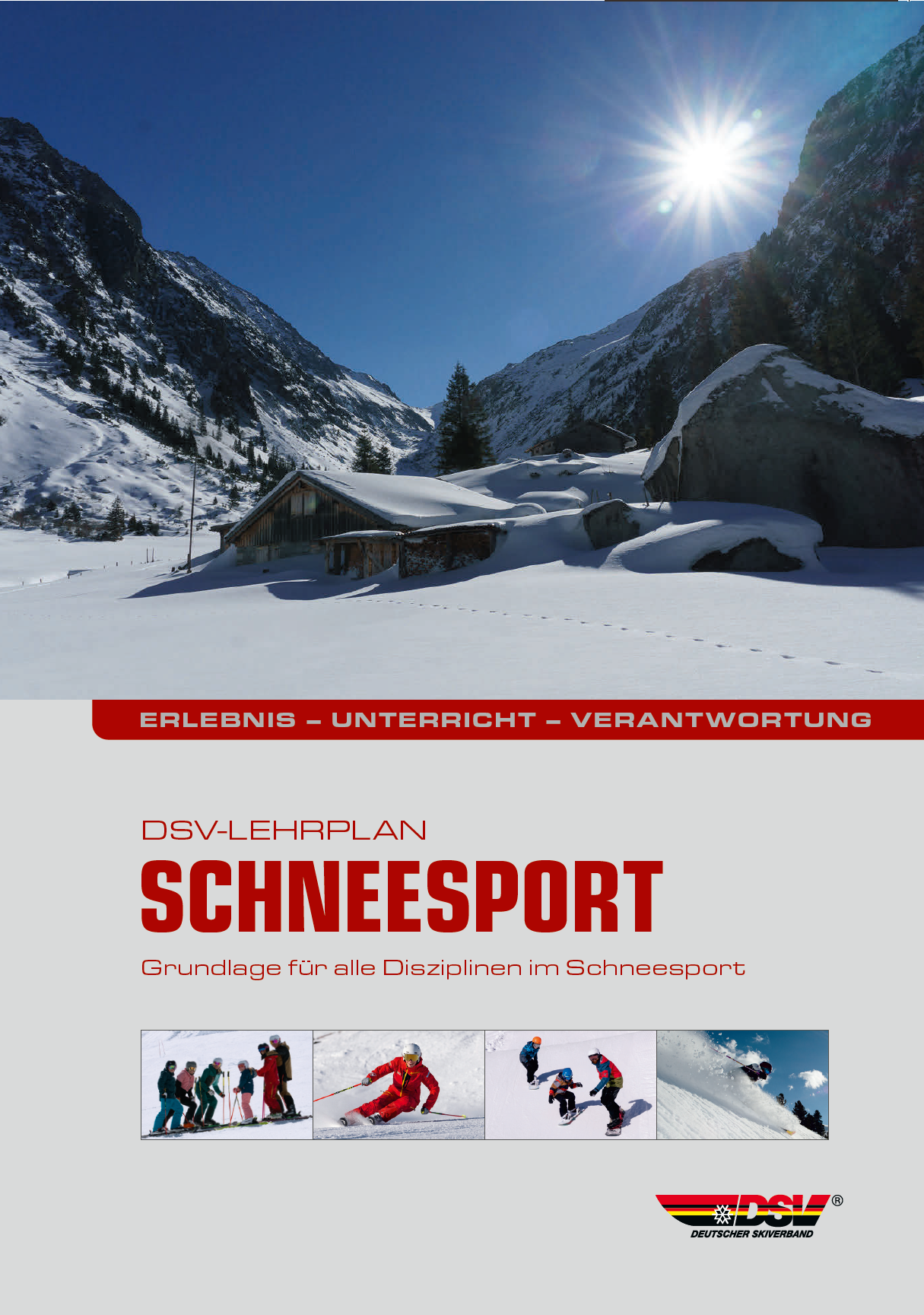 Titelbild Lehrplan Schneesport